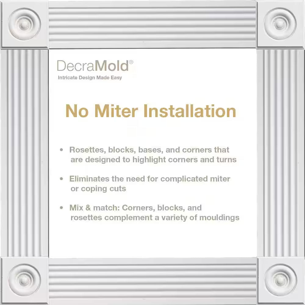 DM 225 - 1/2 In. X 2-1/4 In. Solid Pine Fluted Door and Window Casing Molding