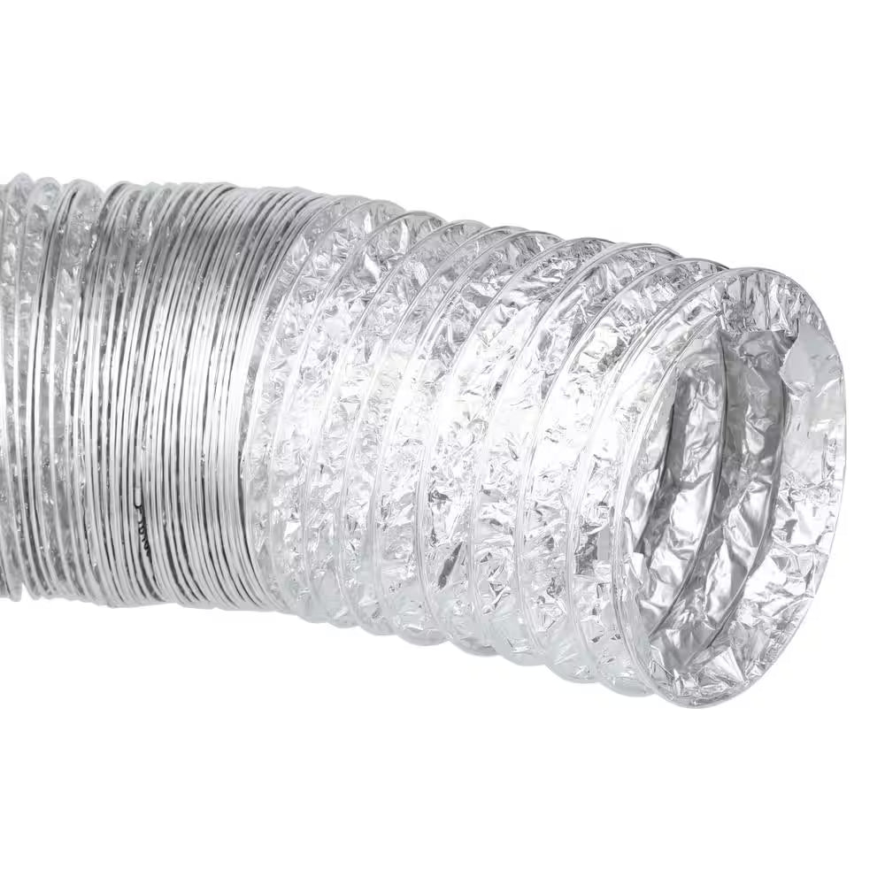 4 In. X 8 Ft. Flexible Aluminum Dryer Vent Duct