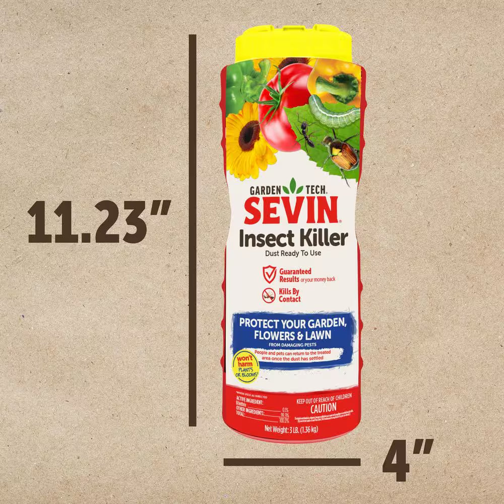 3 Lb. 6,000 Sq. Ft. Outdoor Lawn and Garden Insect Killer Dust Ready-To-Use