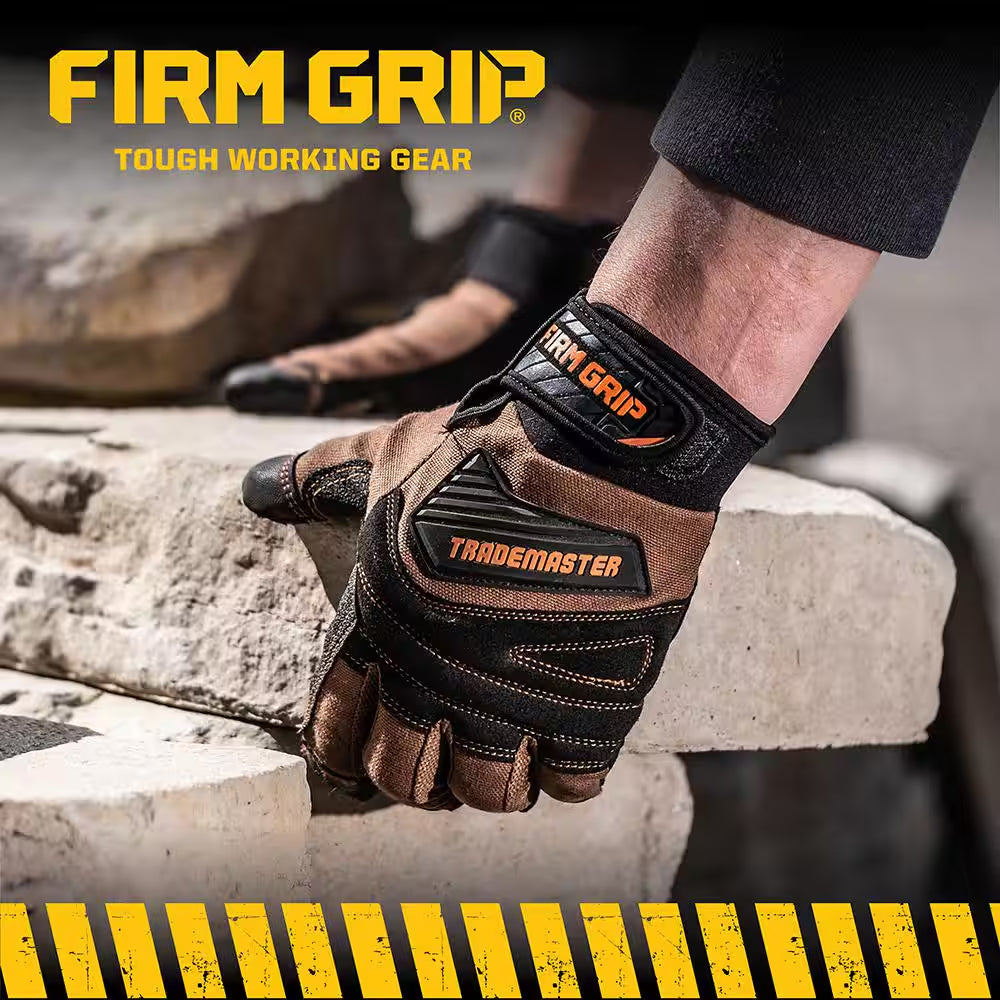 Trade Master Large Tan Duck Canvas Glove