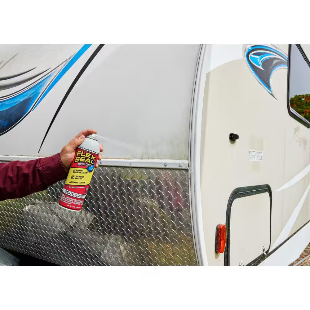 Flex Seal Clear 14 Oz. Aerosol Liquid Rubber Sealant Coating Spray Paint