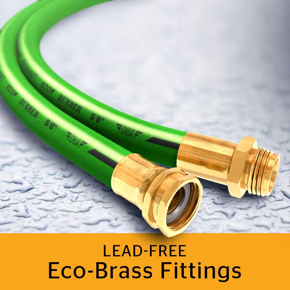 ECO Rubber 5/8 In. X 50 Ft. Garden Hose