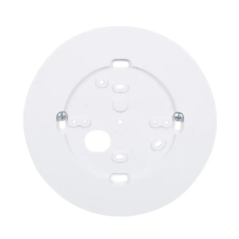 Round Non-Programmable Thermostat with 1H Single Stage Heating, Manual Control, Low Voltage - White