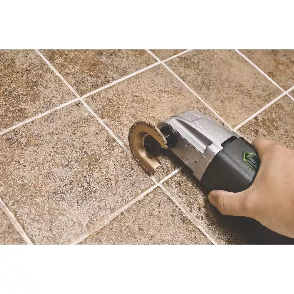 1.5 Amp Multi-Purpose Oscillating Tool and 19-Piece Universal Hook-And-Loop Accessory Set with Storage Box