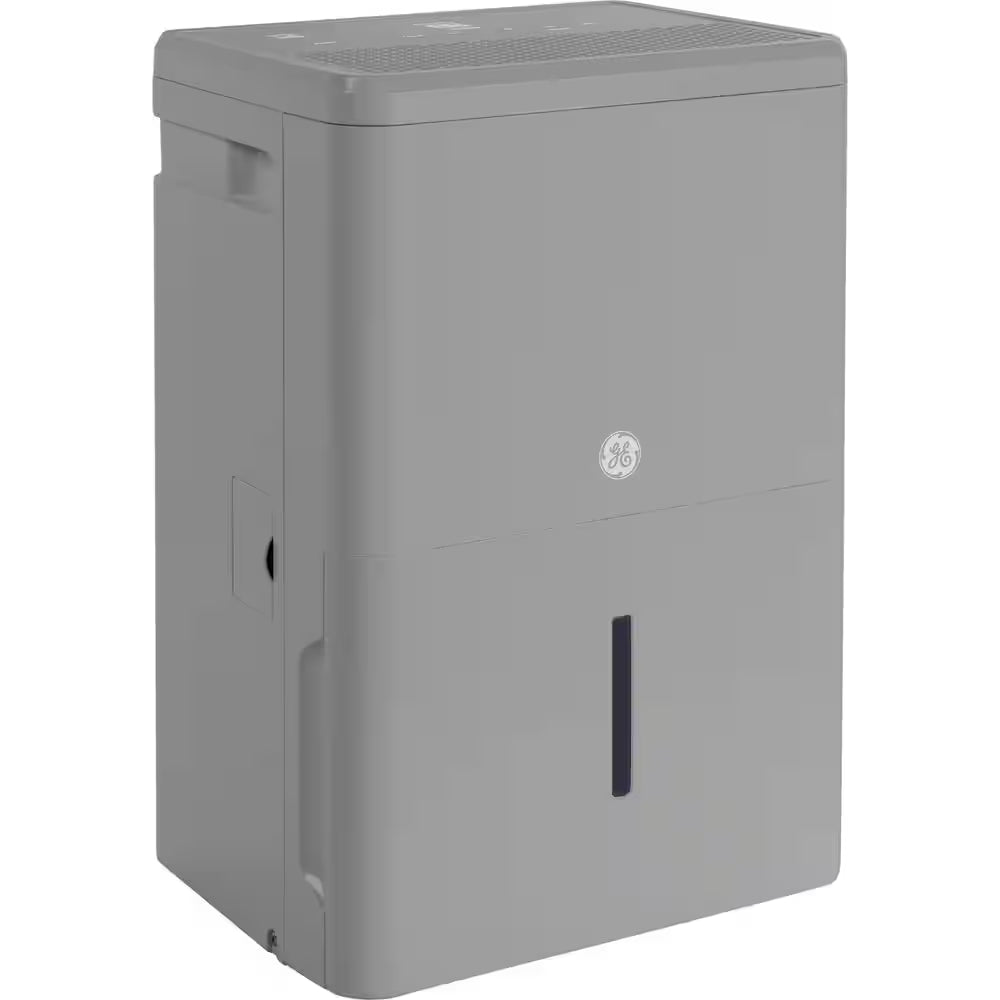 50-Pint Dehumidifier with Built-In Pump for Basement, Gara or Wet Rooms up to 4500 Sq. Ft. in Grey, ENERGY STAR