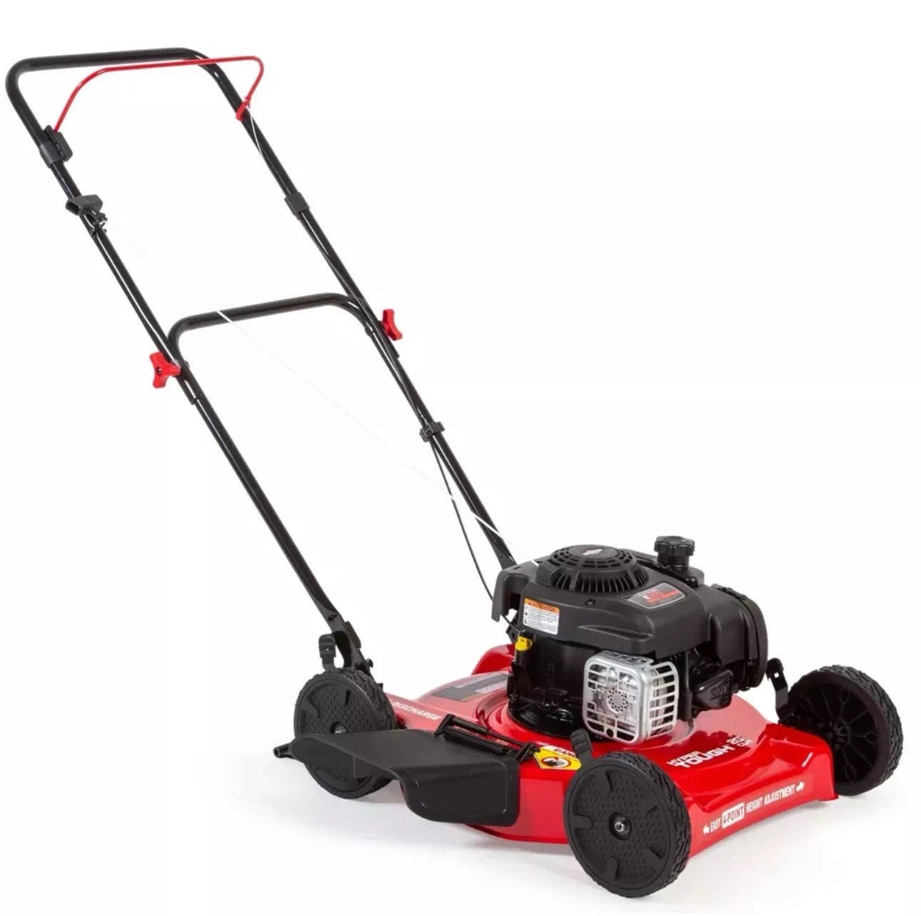 Hyper Tough 20-inch Gas Push Mower w 125cc Briggs & Stratton Engine