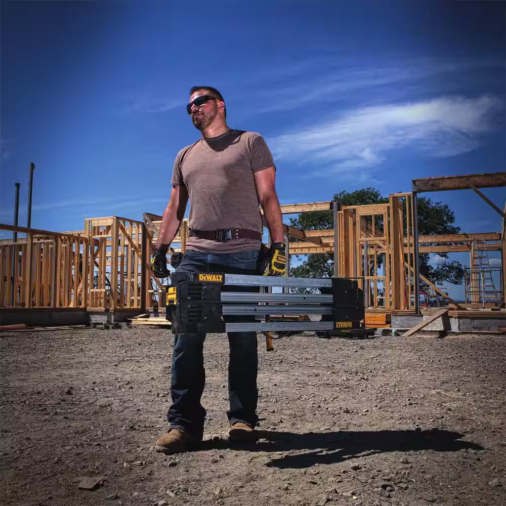 32 In. Metal Folding Sawhorse (2 Pack)