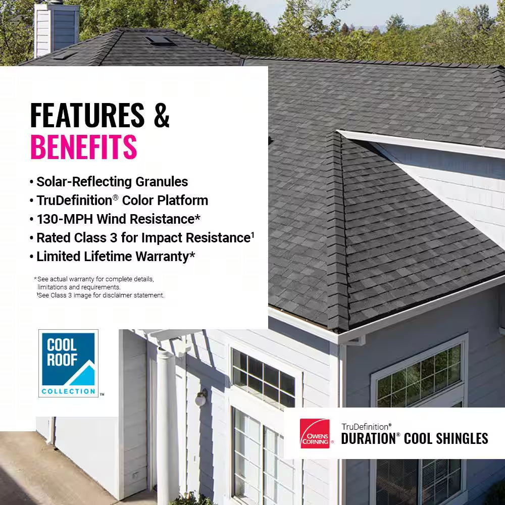 Trudefinition Duration Cool Amber Architectural Shingles (32.8 Sq. Ft. per Bundle) (21-Pieces)