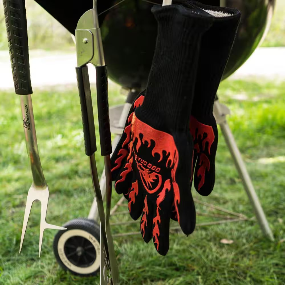Extreme Heat Resistance BBQ Gloves (1-Pair)