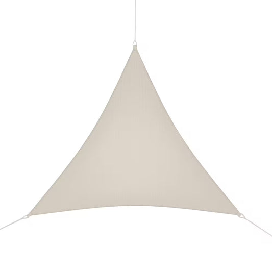 11.8 Ft. X 11.8 Ft. Ready to Hang Shade Sail, Triangle-Pebble