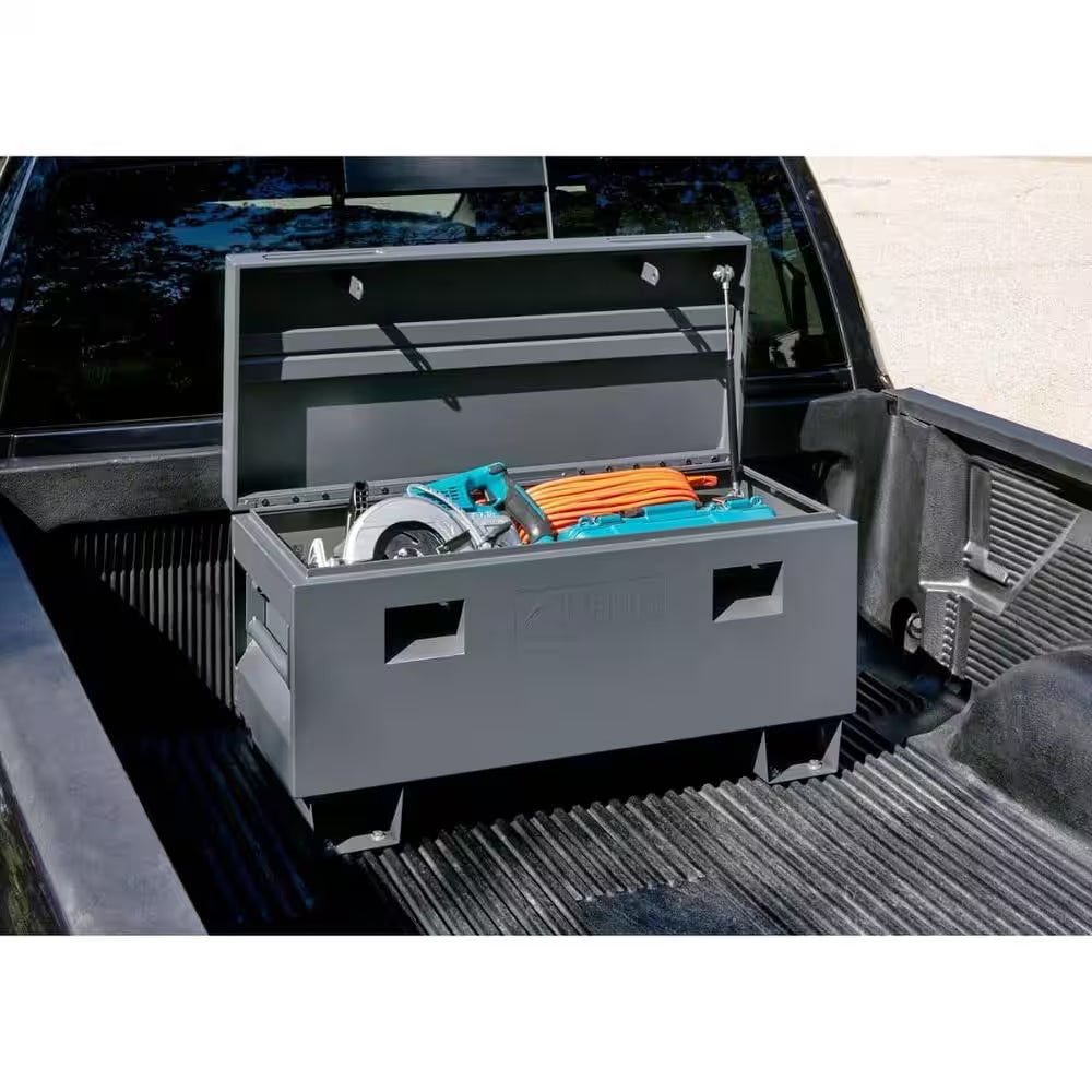 36 In. Job Site Box, Gray