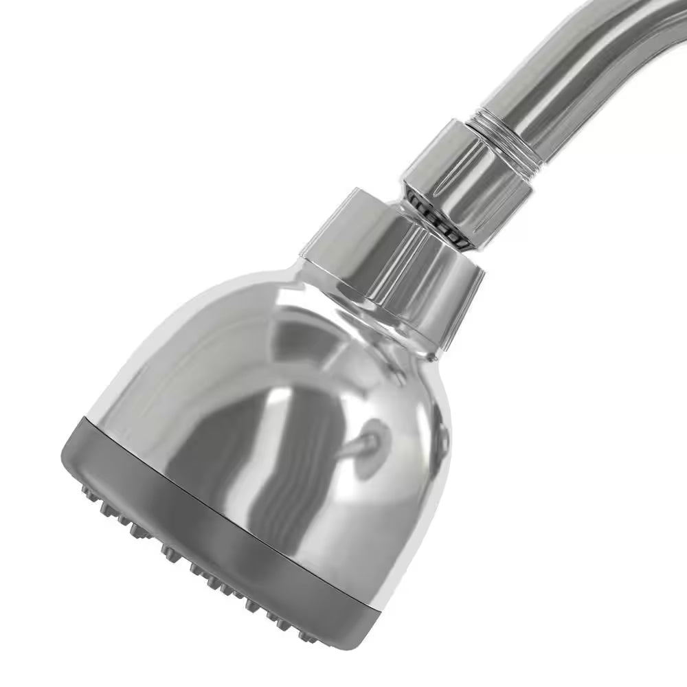 Aragon Double Handle 1-Spray Shower Faucet 1.75 GPM in Chrome