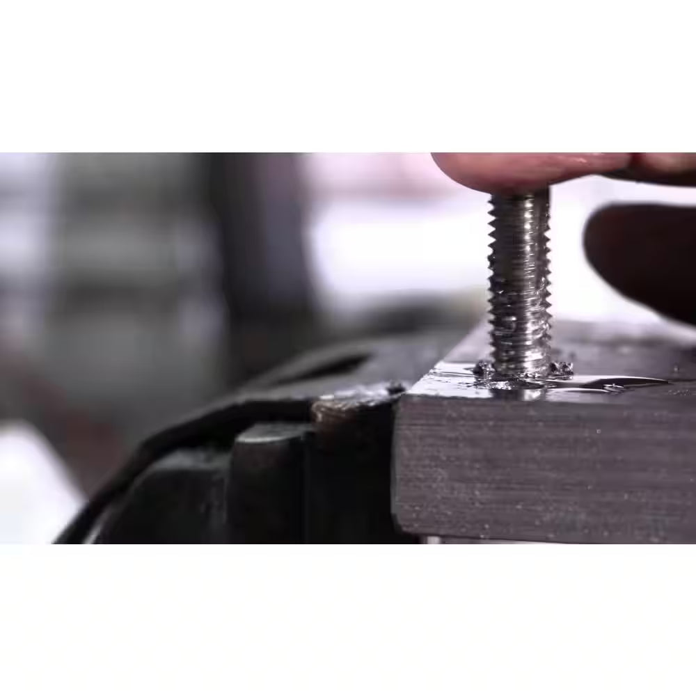 3/8 In. NPT Carbon Steel Pipe Tap and 37/64 In. Drill Bit Set in Clamshell Pack (2-Piece)