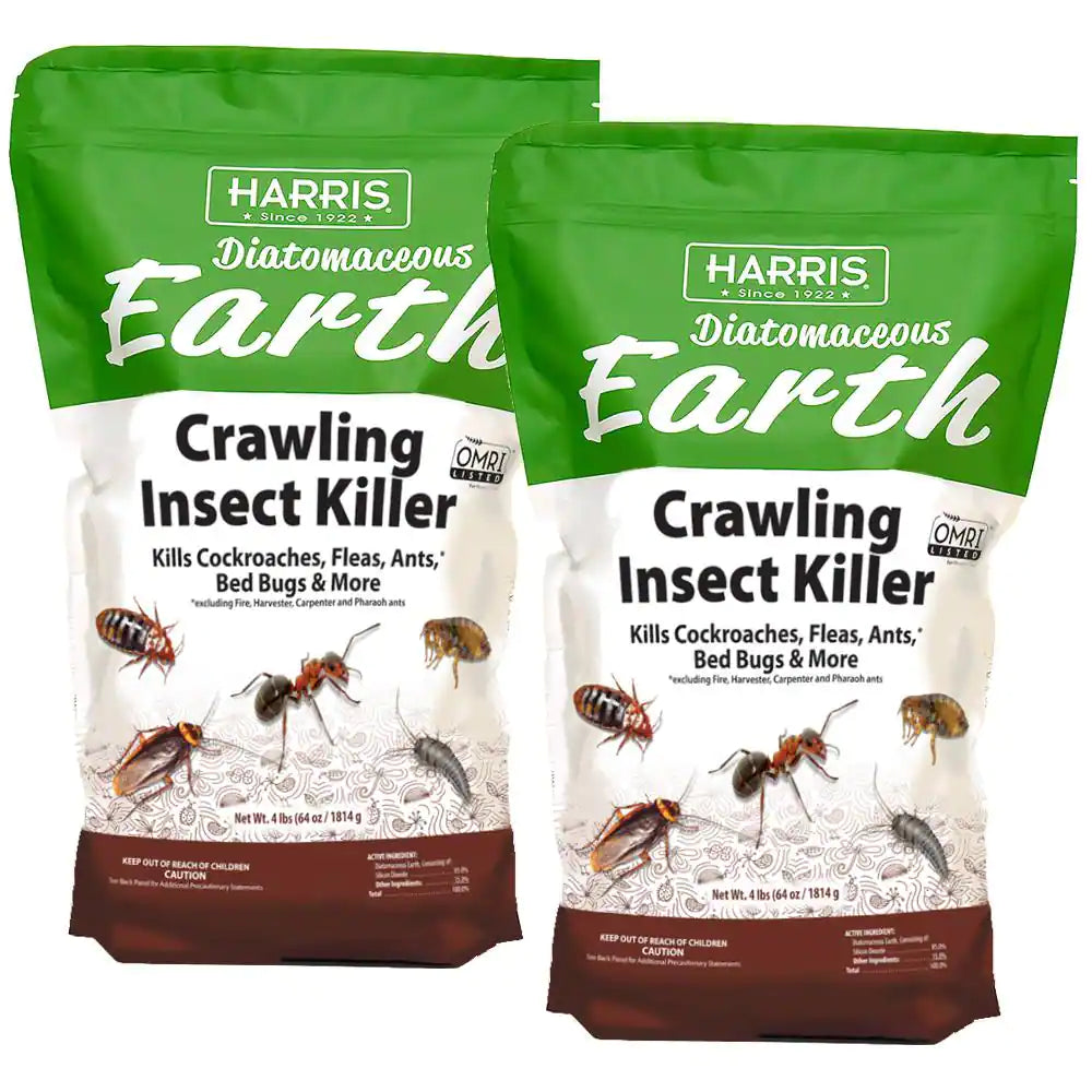 64 Oz. Diatomaceous Earth Crawling Insect Killer (2-Pack)