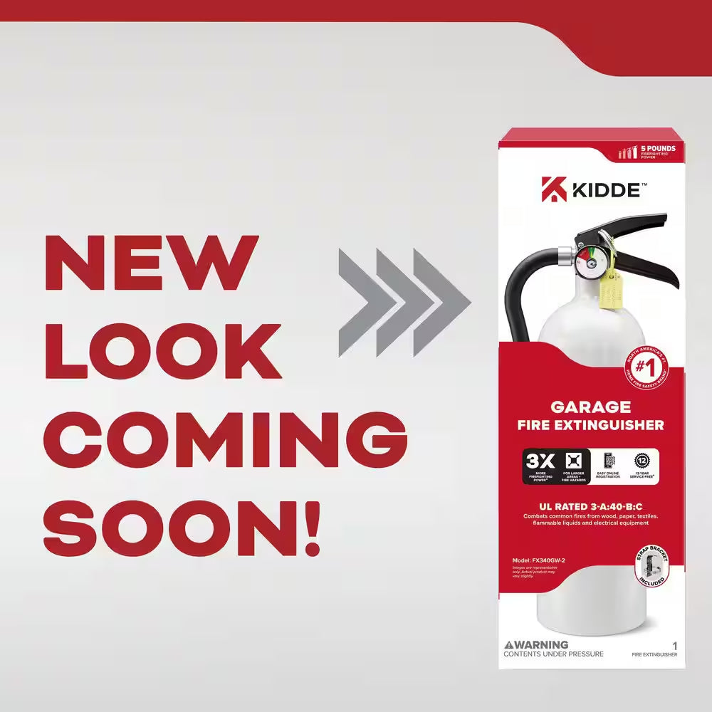 Garage and Workshop 3-A:40-B:C Class ABC 5.5 Lb. Fire Extinguisher 21030928