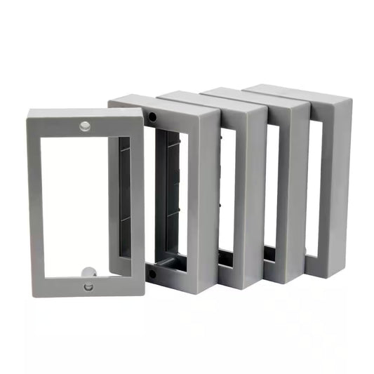 1-Gang 3/4 In. Electrical Receptacle Box Extension Ring 5-Pack