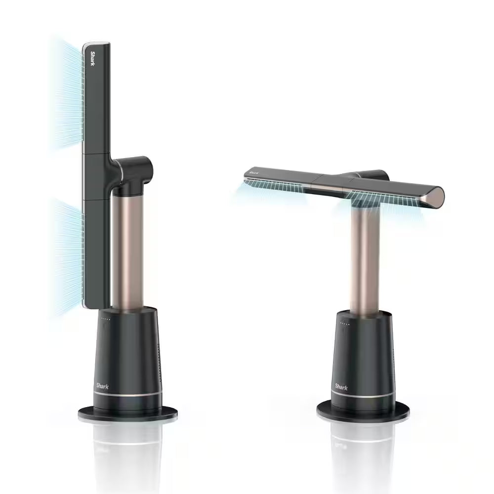 Turboblade 31.5In. 10 Speed Ultra-Powerful Bladeless Tower Fan in Charcoal 180° Oscillation, Pivots and Twists