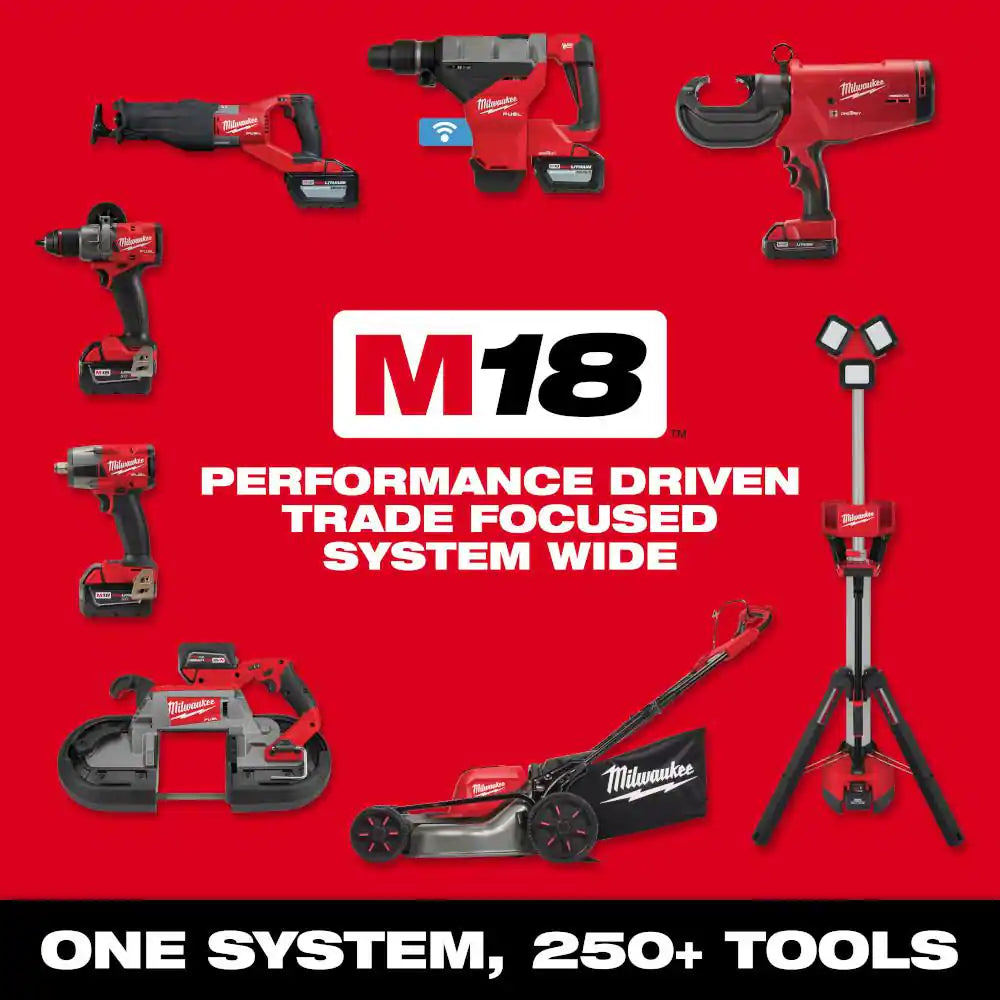 M18 FUEL 10 In. Pole Saw Attachment with QUIK-LOK 3 Ft. Attachment Extension
