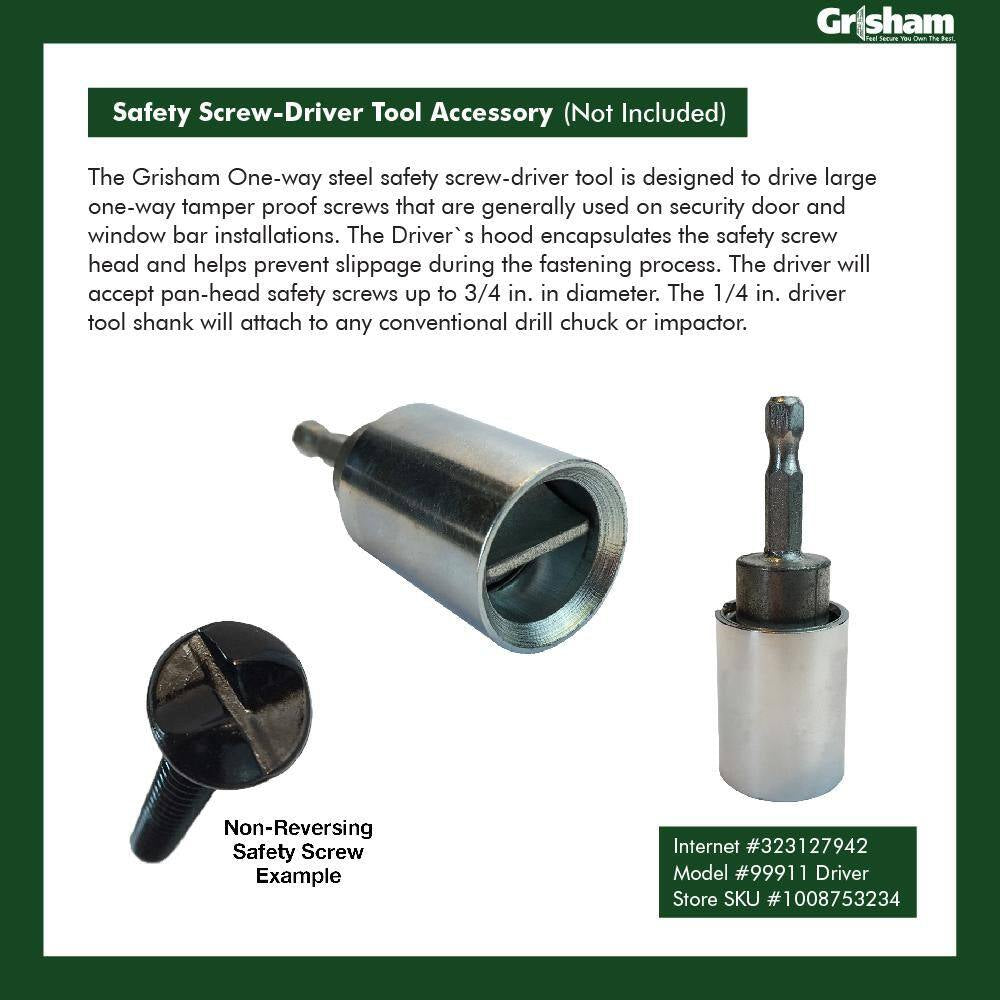 24 In. X 54 In. Spear Point Window Guard