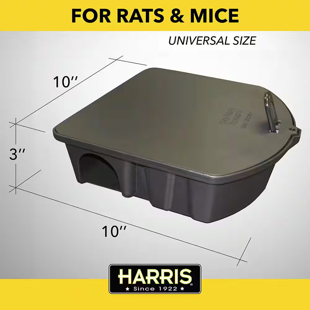 Rat and Mouse Bait Station (3-Pack)
