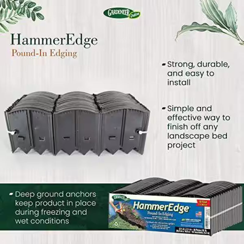Dalen Products 18 Ft. Hammer Edge Edging