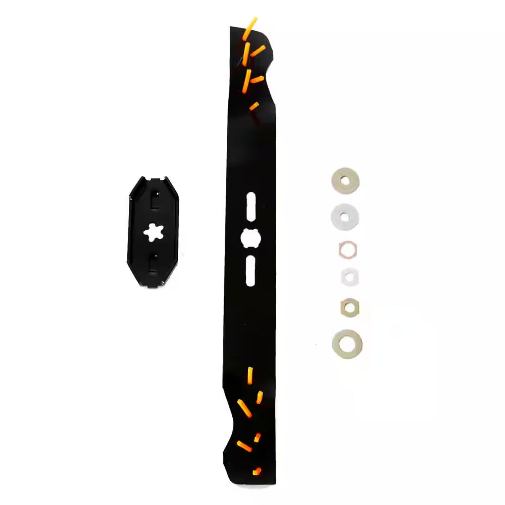 Universal 6-In-1 Power Rake Blade for 21 In., 22 In. and 23 In. Walk behind Lawn Mowers