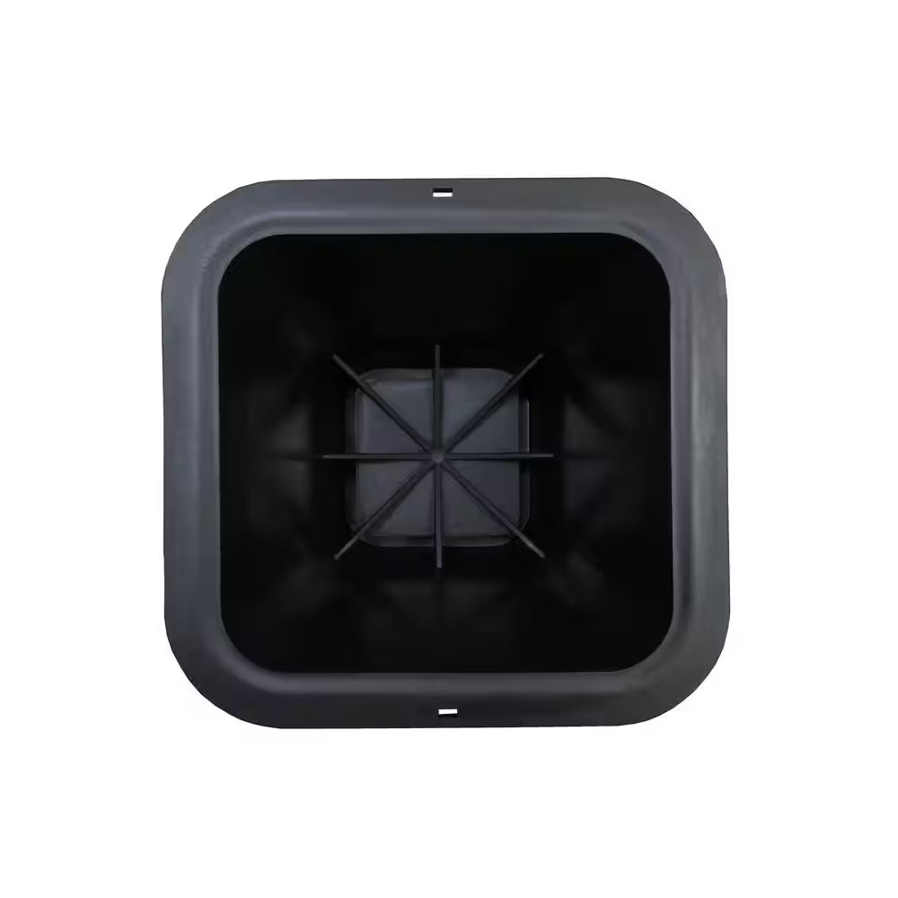6 In. Black Bed Risers (4-Pack)