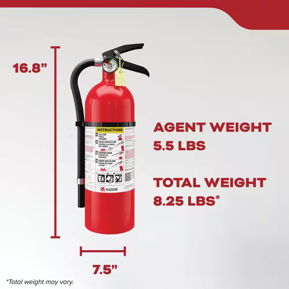Home 3-A:40-B:C Class ABC 2.5 Lb. Fire Extinguisher 21030936