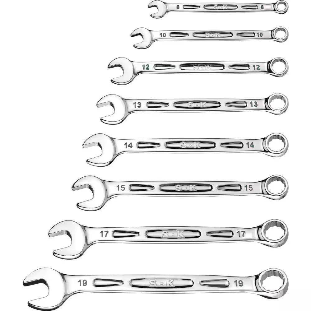 01366 Metric Combination Wrench Set (8-Piece)