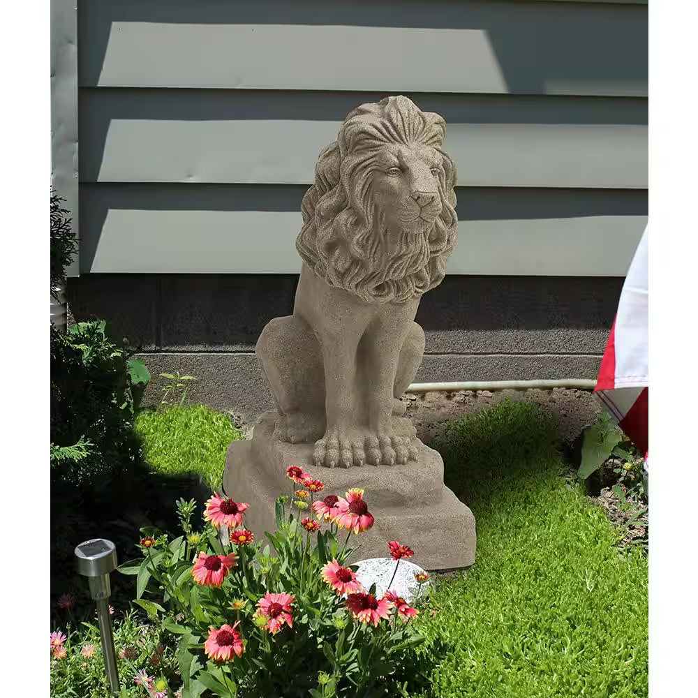 28 In. Guardian Lion Statue