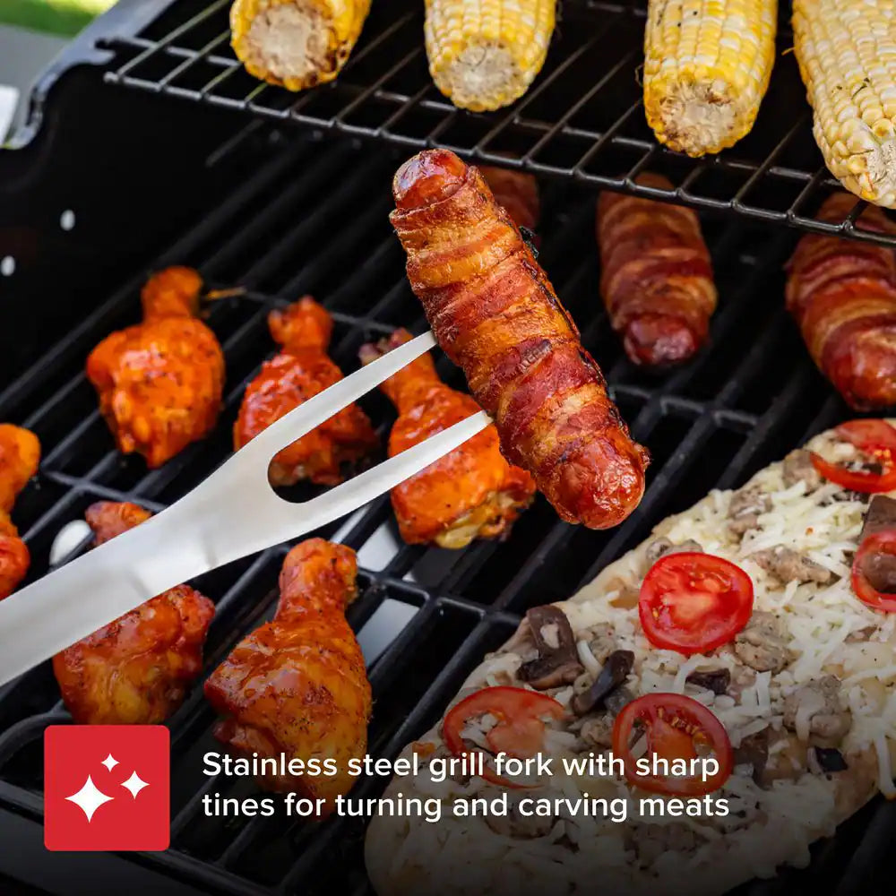 4 Pieces Grill Stainless Steel Tool Set
