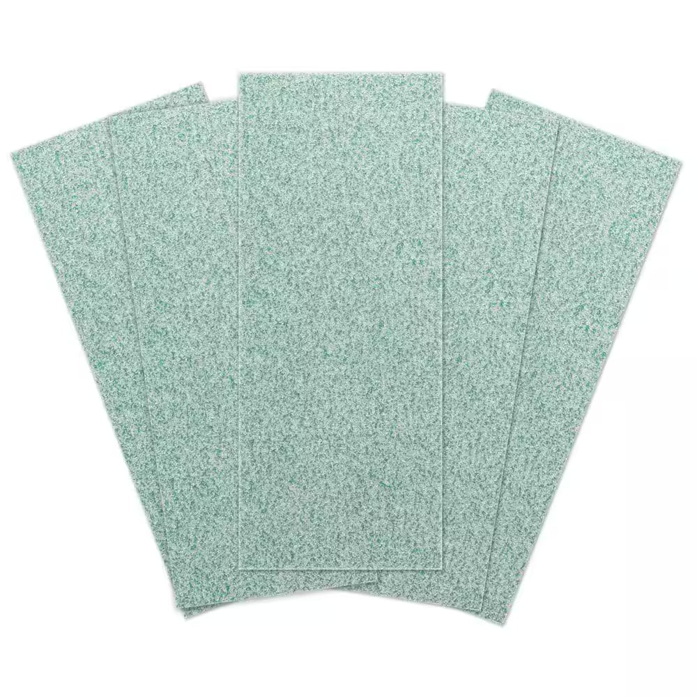 Aluminext Speed Sheets 3-2/3 In. X 9 In. 80 Grit Medium Hook and Loop Sand Paper (5-Pack)