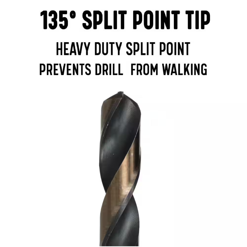 13/16 In. Contractor Grade Drill Bit with 1/2 In. 3-Flat Shank