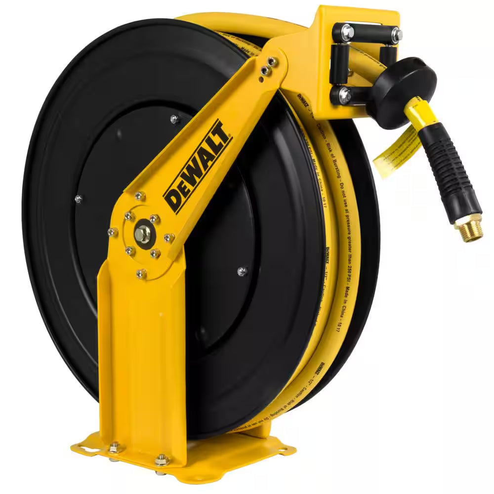1/2 In. X 50 Ft. Double Arm Auto Retracting Air Hose Reel