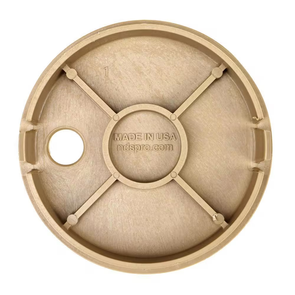 6 In. round Valve Box and Cover, Sand Box, Sand ICV Cover