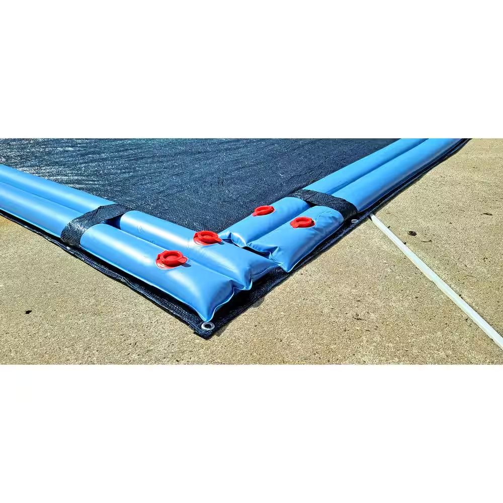 8 Year 18X36' Rectangular Blue in Ground Winter Pool Cover