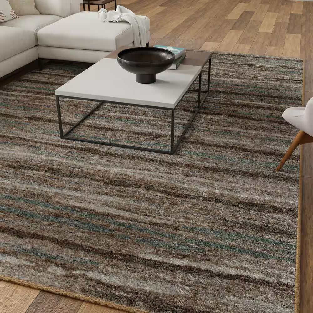 Shoreline Multi 2 Ft. X 7 Ft. Striped Runner Rug