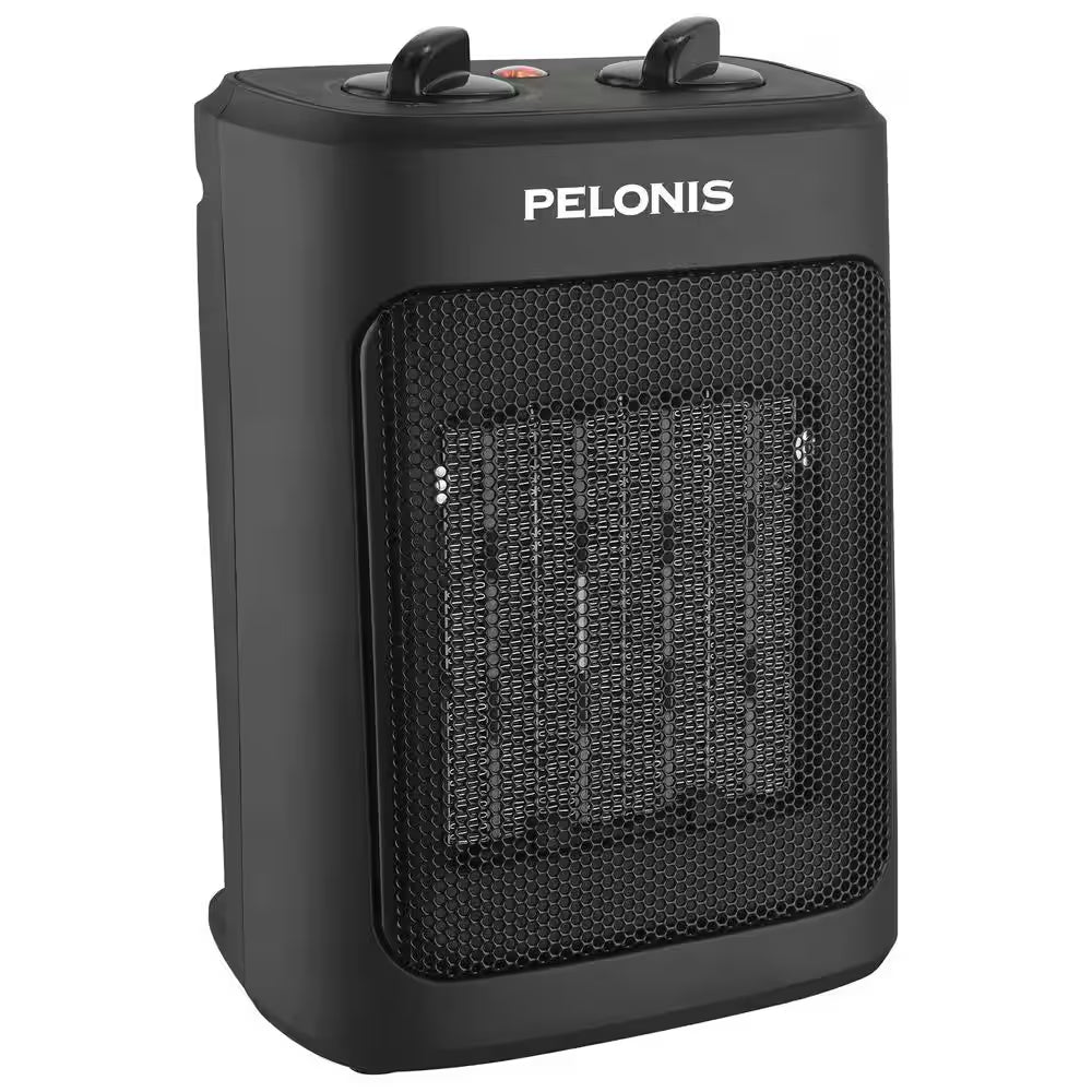1500-Watt 9 In. Electric Personal Ceramic Space Heater with Thermostat