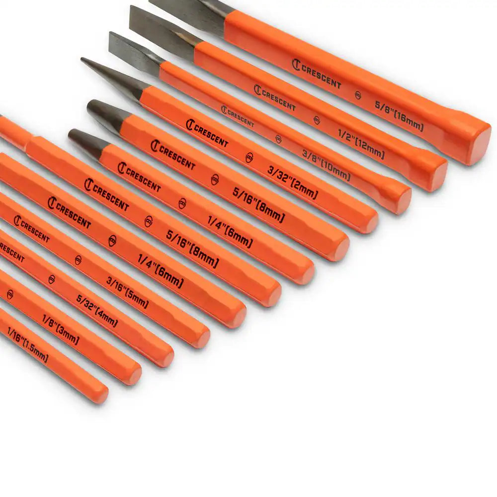 Punch and Chisel Set (12-Piece)