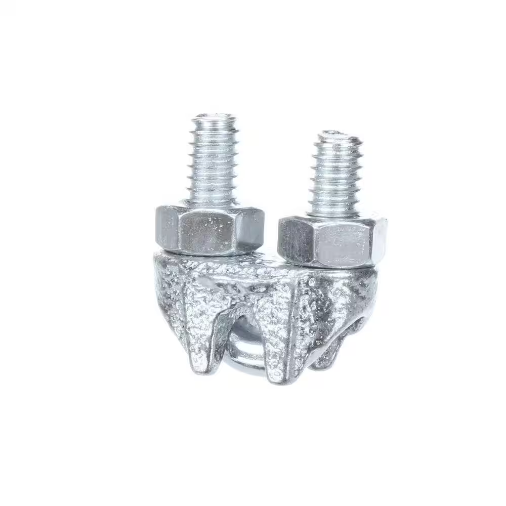 30 In. Easyhook Anchor Kit (4 Pieces) with Driving Rod and Heavy-Guage Wrapped Wire Cables