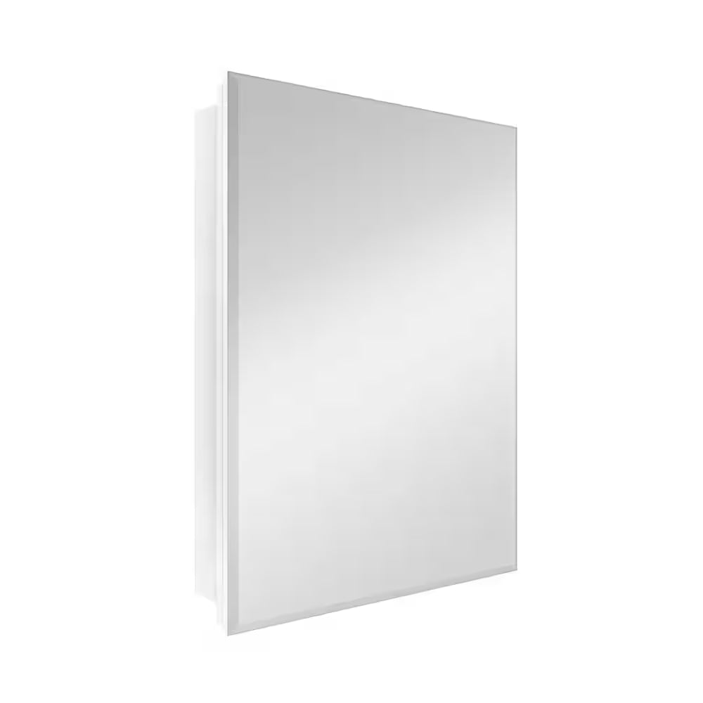 23.6 In. W X 30 In. H Rectangular Wood Composite Medicine Cabinet with Mirror