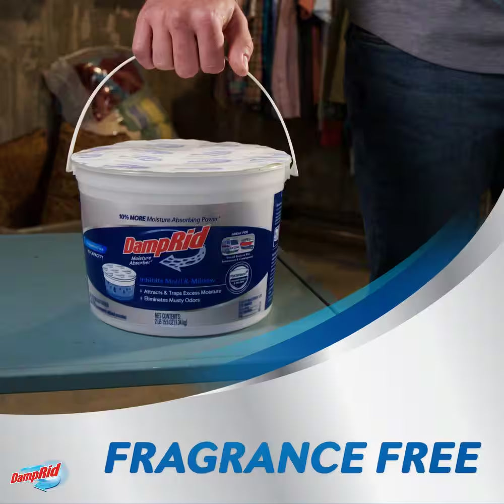 2 Lb. 15.5 Oz. Hi-Capacity Moisture Absorber Bucket, Fragrance Free