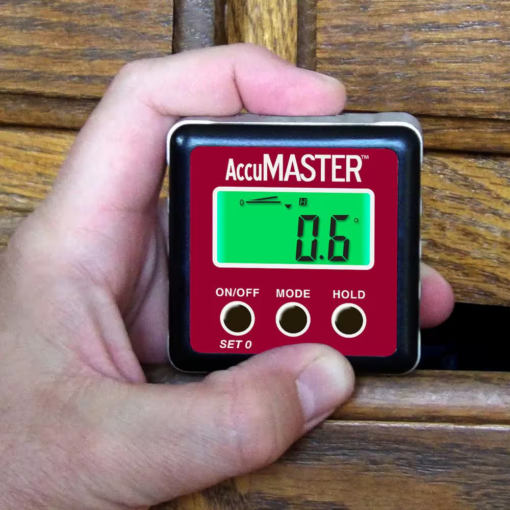 Accumaster 2-In-1 Digital Angle Gauge