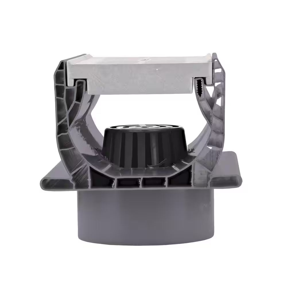 7 In. Spee-D Channel Drain with Grate and 3 In. and 4 In. Bottom Outlet