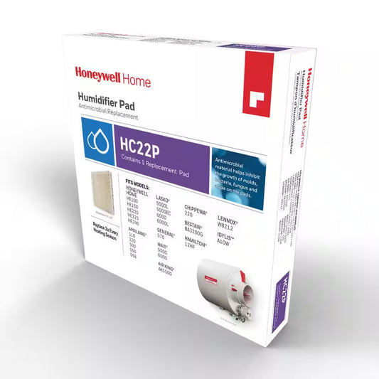 Whole-House Flow-Through Bypass Replacement Air Humidifier Pad