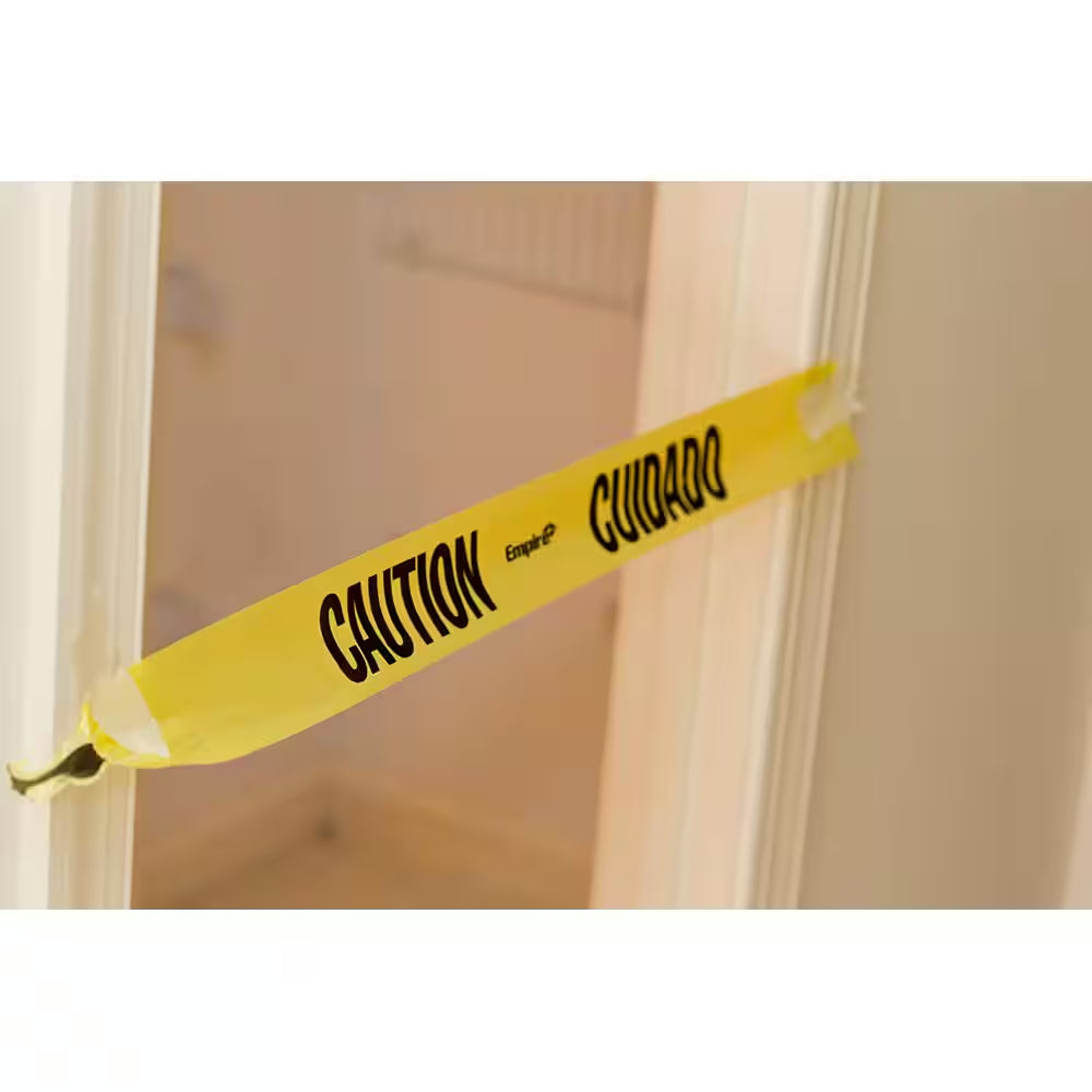 3 In. X 1000 Ft. Caution/Cuidado Standard Barricade Tape