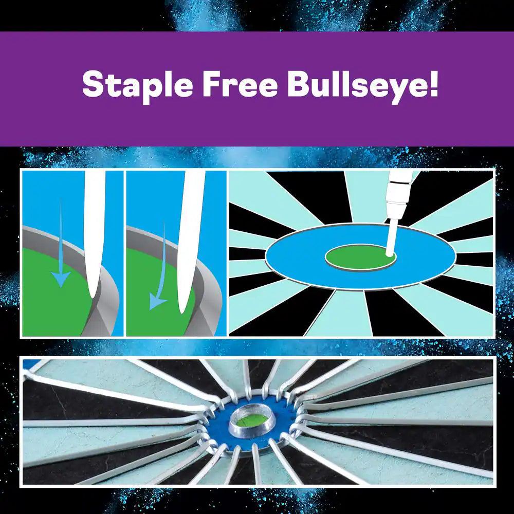 Chroma Sisal 18 In. Dartboard with Accessories