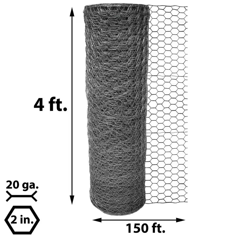 2 in X 4 Ft. X 150 Ft. Poultry Netting