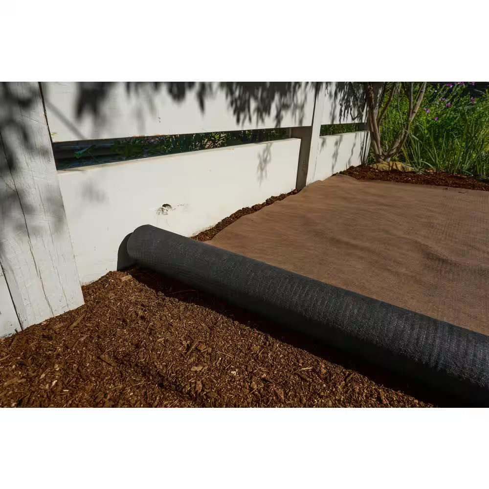 4 Ft. X 100 Ft. Heavy-Duty Matrix Grid Weed Control Landscape Fabric in Dual Color