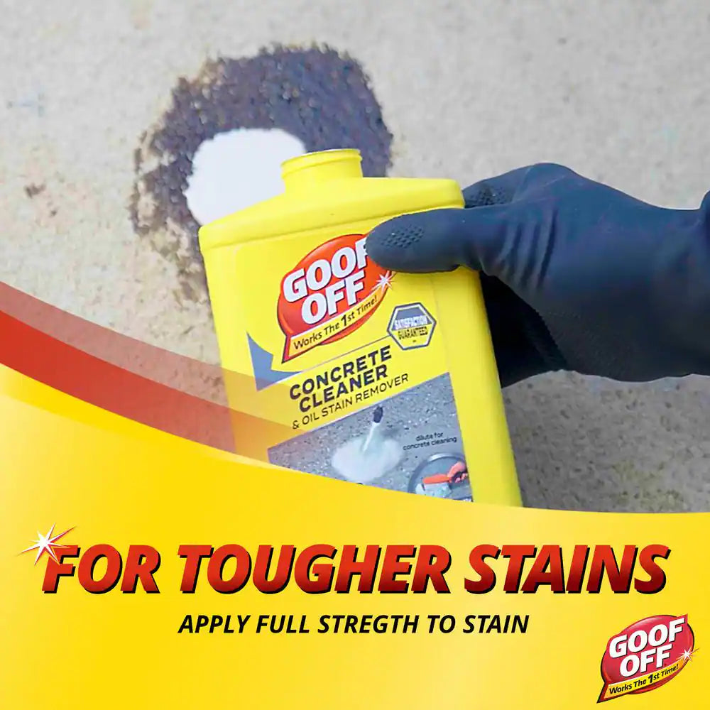32 Oz. Concrete Cleaner and Oil Stain Remover
